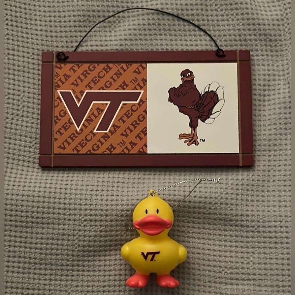Virginia Tech Wall Hanging and Ornament